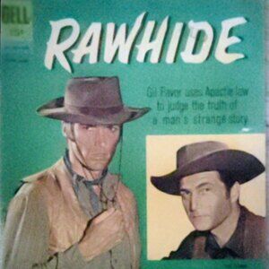 Rare Vintage "Rawhide" Comic Published in June of 1962